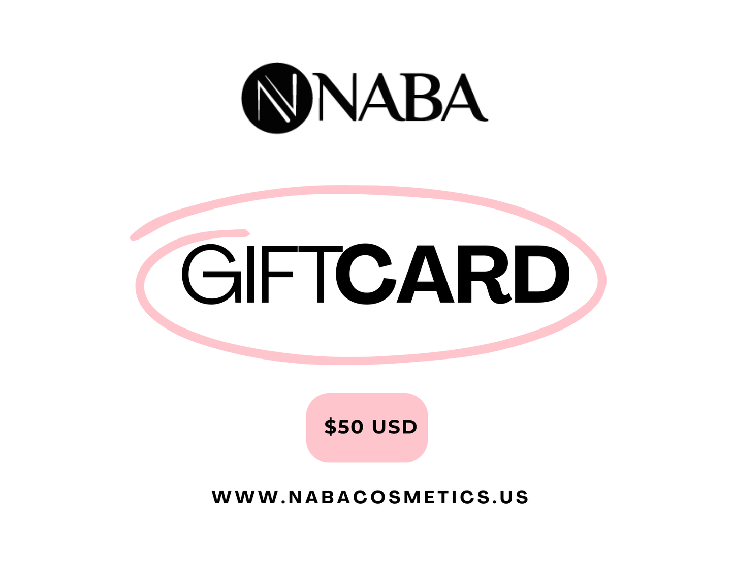 NABA Cosmetics USA Gift Cards