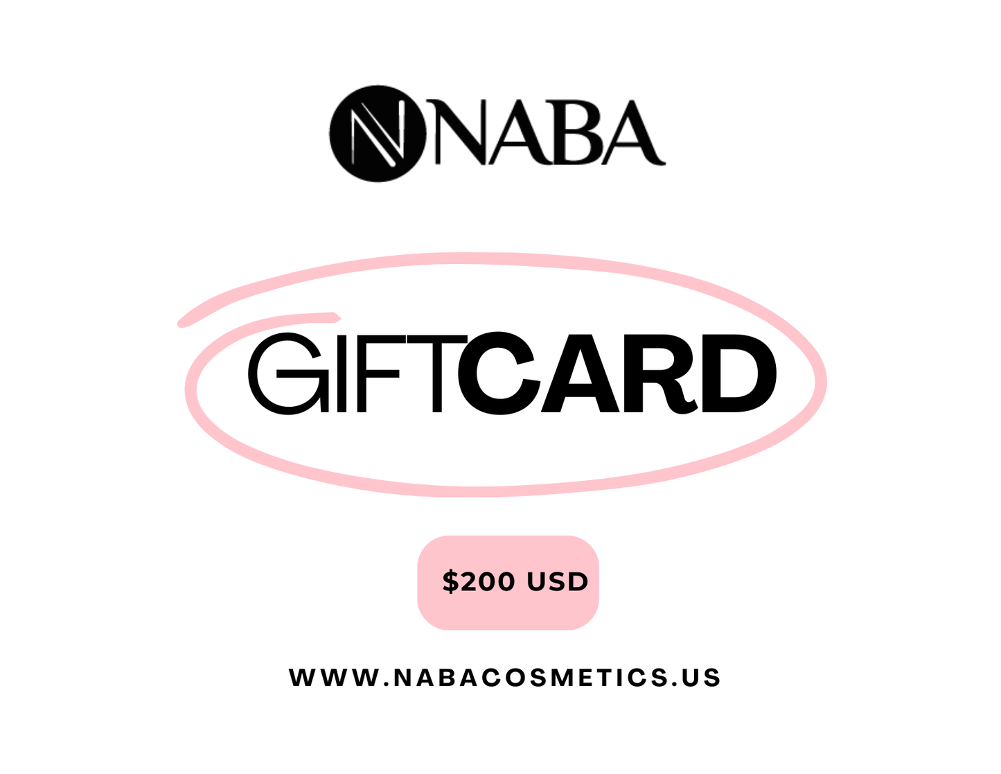 NABA Cosmetics USA Gift Cards