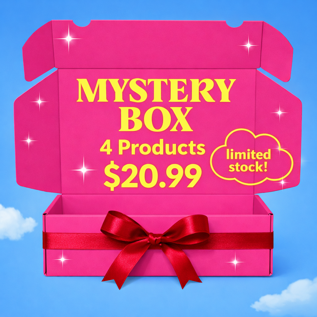 Mystery Box 4 items $20.99, valued at $40 +