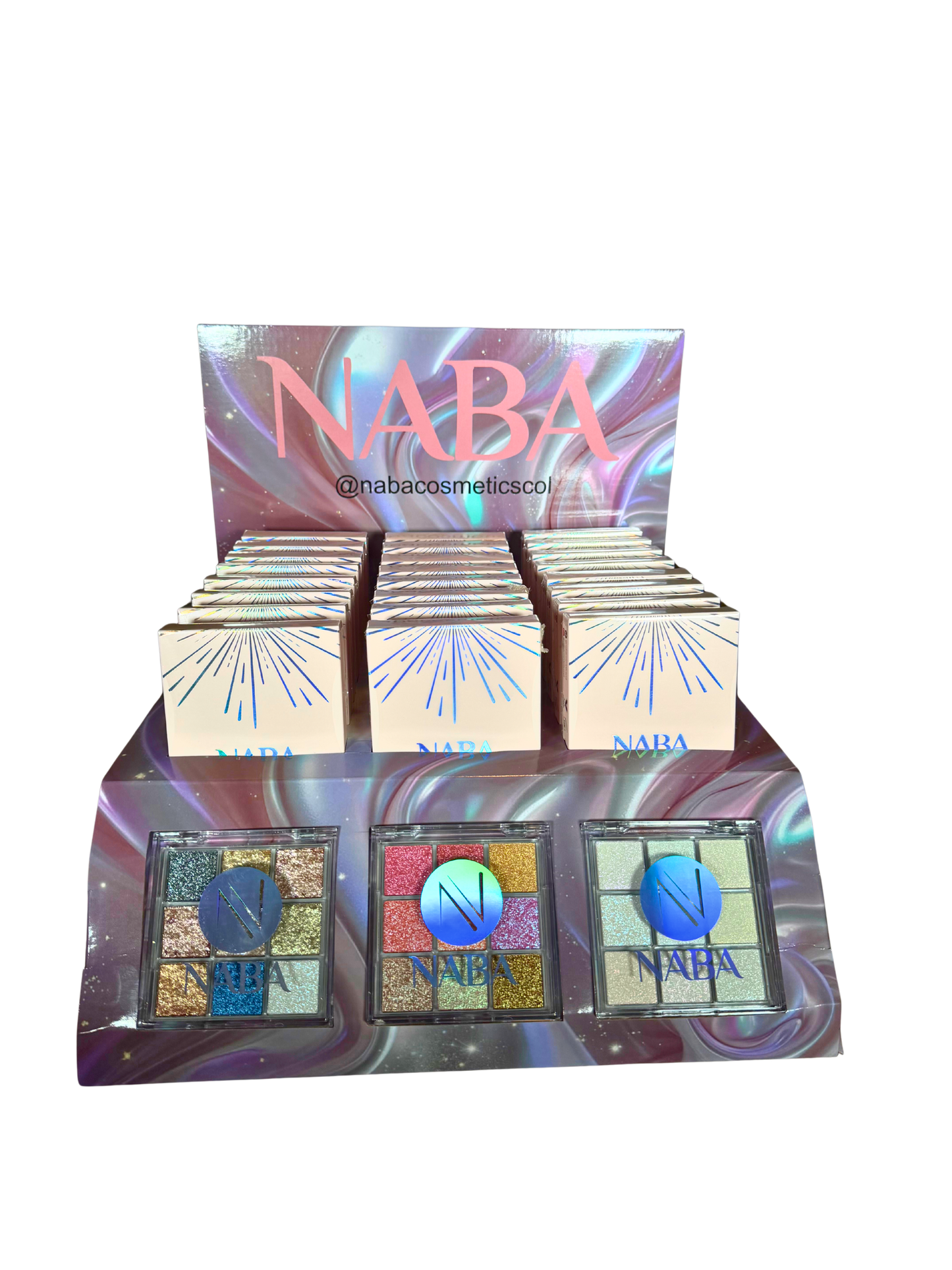 24 pcs + 3 testers Pigments Palettes Display