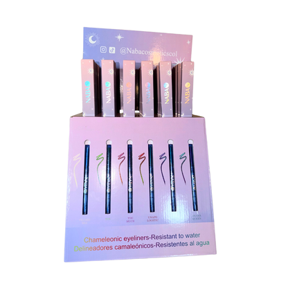 30 PCS Multichrome Eyeliners Display
