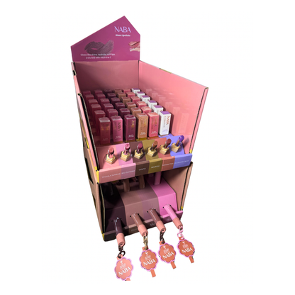 Lip Tower Bundle – Lipsticks + Gloss Display 54 pcs