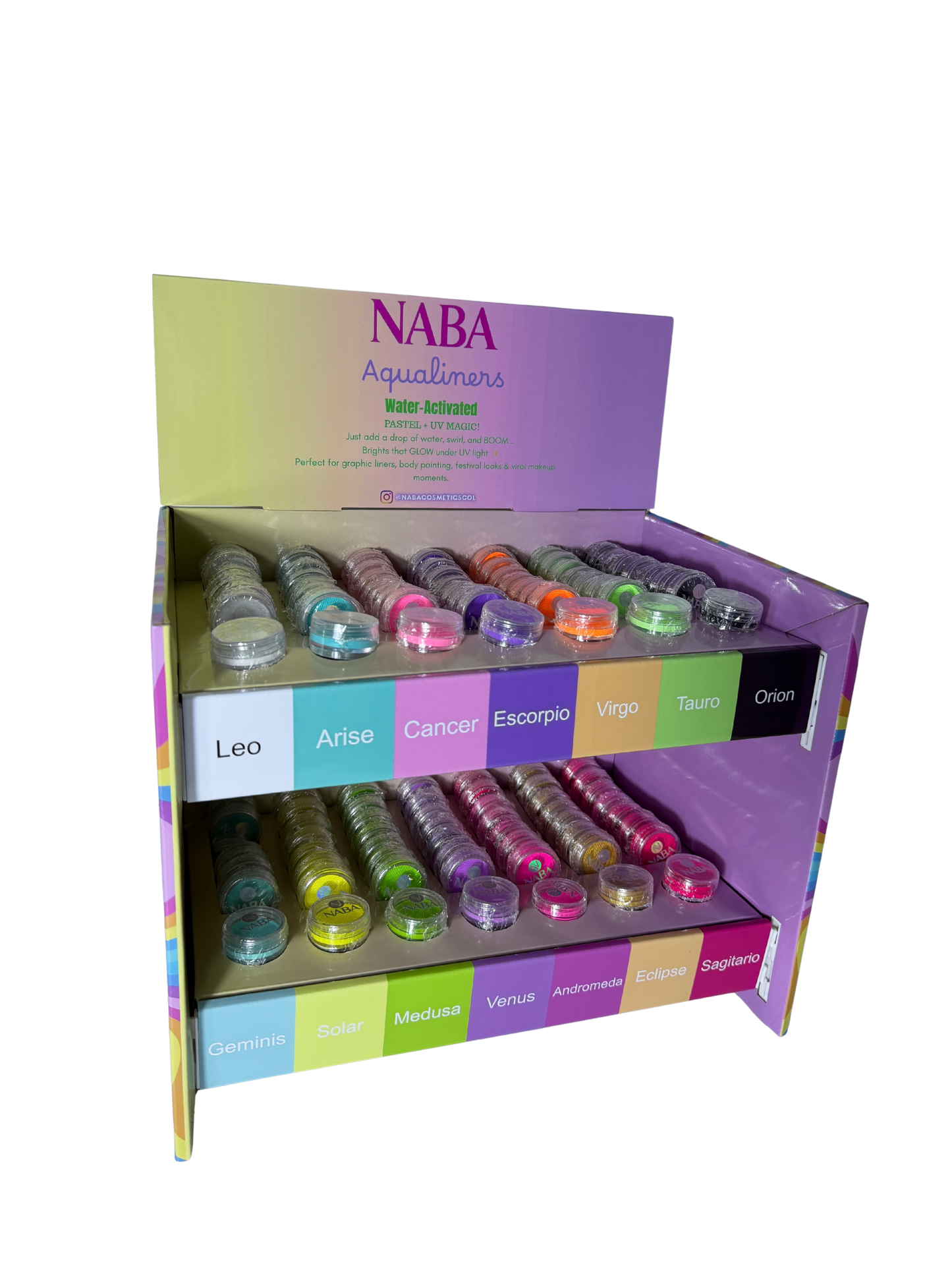 98 PCS + 14 Testers Aqualiners Display