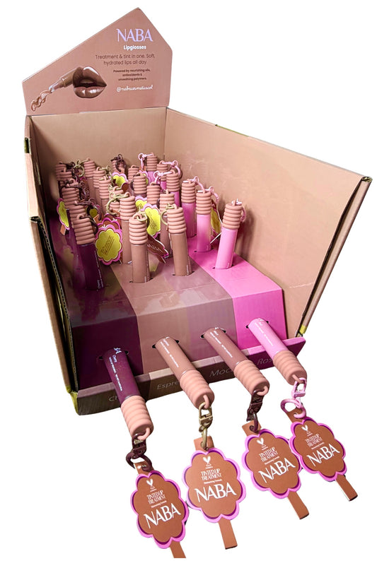 Lip Gloss Display – 24 Units