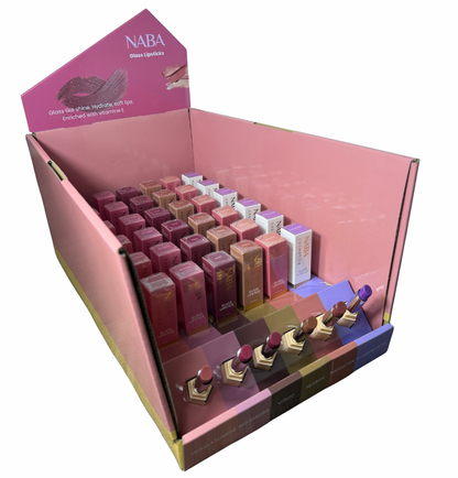 Lipstick Display – 30 Units-6 Free Testers